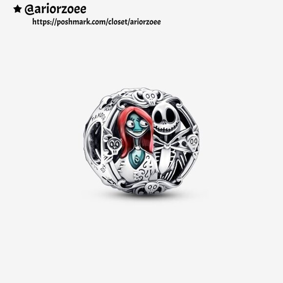 Pandora Disney The Nightmare Before Christmas Charm|Pendant - Picture 1 of 2